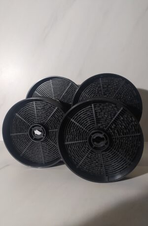 Filtr węglowy do okapu GLOBALO ASC450 13 cm zamiennik – zestaw 4 sztuk